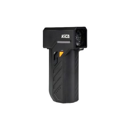 KICA FY4673 ultraerős légfúvó, 48 m/s, 185 gramm tolóerő, LED, 327 gramm, Turbo Boost, 4 mágneses fúvóka, gyorstöltés