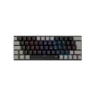 WHITE SHARK GK-002123V2-B-G/BL-HU WAKIZASHI-2-B-G/BL-HU vezetékes mech.bill.fekete/szürk magyar,64 kék