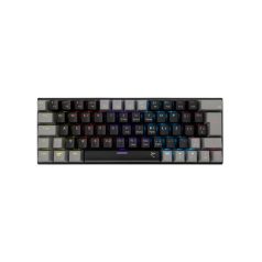   WHITE SHARK GK-002123V2-B-G/BL-HU WAKIZASHI-2-B-G/BL-HU vezetékes mech.bill.fekete/szürk magyar,64 kék