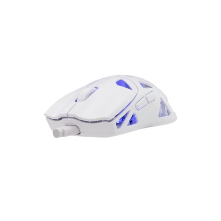 WHITE SHARK WGM-5019W DAGONET-W / 12.000 dpi fehér vez.nélk. gam. egér Pixart3311