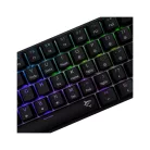 WHITE SHARK GK-004123B/BL-HU SHINOBI-2/B-BL-HU vezetékes mech. bill. 62 kék gomb,fekete, magyar