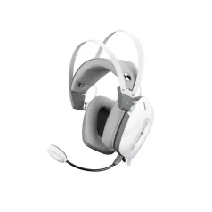   WHITE SHARK GH-2446W GOTTAN-W  vez.nélk. gamer fejhallgató mikrofonnal, fehér