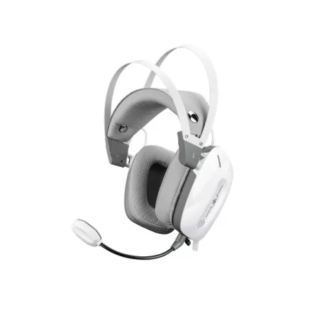 WHITE SHARK GH-2446W GOTTAN-W  vez.nélk. gamer fejhallgató mikrofonnal, fehér