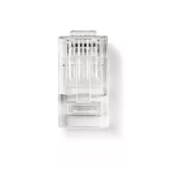   Nedis CCGB89305TP sodrott kábelre, UTP RJ45 CAT6 csatlakozó dugó, szerelhető, aranyozott, 10db/csomag