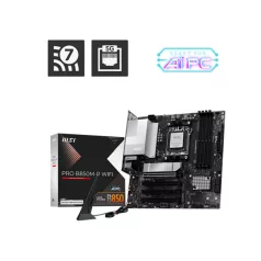 MSI Alaplap AM5 PRO B850M-P WIFI AMD B850, mATX