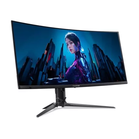 ACER OLED Monitor X34X5bmiiphuzx 34", Curved 1800R QHD 21:9 , 0,01ms, 240hz, 1000nits, 2xHDMI, DP, Type-C, MM, fekete