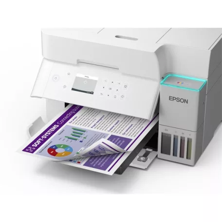 EPSON Tintasugaras nyomtató - EcoTank L6376 (A4, MFP, színes,4800x1200 DPI, 35 lap/perc, Full duplex, ADF, USB/LAN/Wifi)