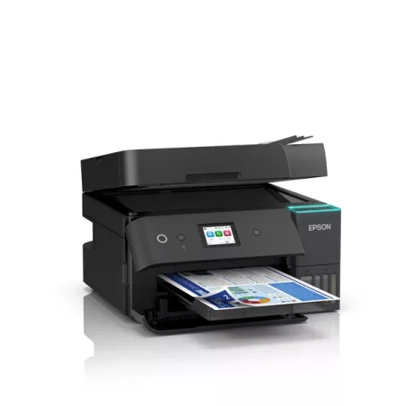EPSON Tintasugaras nyomtató - EcoTank L6390 (A4, MFP, színes,4800x1200 DPI,35 lap/perc, Full duplex, ADF, USB/LAN/Wifi)