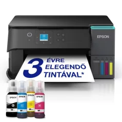   EPSON Tintasugaras nyomtató - EcoTank L4360 (A4, MFP, színes, 5760x1440 DPI, 33 lap/perc, duplex, USB/Wifi/Wifi Direct)