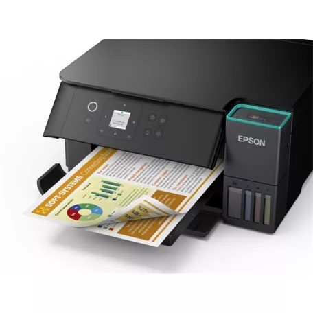 EPSON Tintasugaras nyomtató - EcoTank L4360 (A4, MFP, színes, 5760x1440 DPI, 33 lap/perc, duplex, USB/Wifi/Wifi Direct)