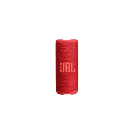 JBL GRIP RED hordozható bluetooth  hangszóró, piros, app vezérlés, USB, vízálló, porálló, beépített hangulat világítás