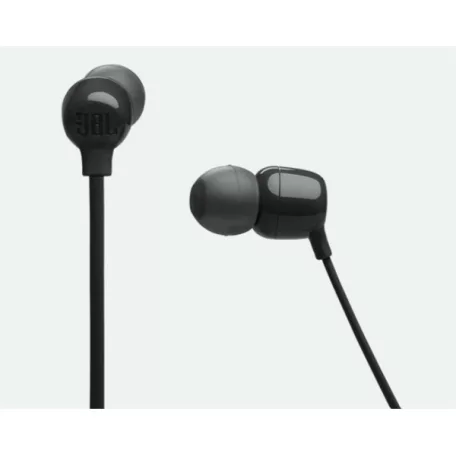JBL T135BT BLK, vezeték nélküli fülhallgató, fekete, Bluetooth, 25 óra üzemidő, JBL Pure Bass, kihangosítás