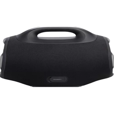 JBL BOOMBOX 4 hordozható bluetooth hangszóró, vízálló, porálló, 34 óra lejátszási idő, AI Sound Boost, fekete