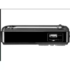   SANDBERG Speaker Radio FM + BT recharge, MP3 playable from USB or TF-Card, Super Small, 5 év garancia