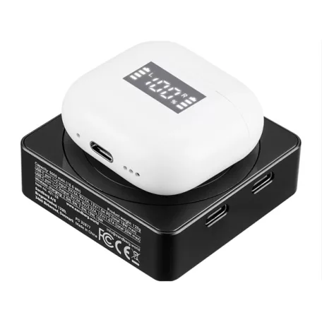 SANDBERG 3 in 1 mágneses powerbank, 5000 mAh (18.5 Wh), carry - on approved, 1,8 cm, 5 év garancia