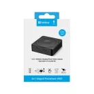 SANDBERG 3 in 1 mágneses powerbank, 5000 mAh (18.5 Wh), carry - on approved, 1,8 cm, 5 év garancia