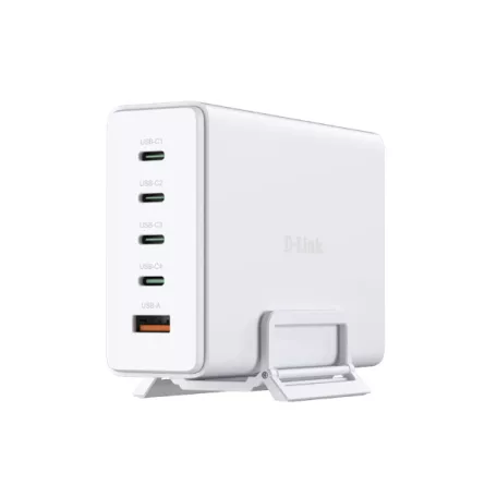 D-LINK Hálózati Adapter 240W GAN 4xUSB-C + 1xUSB, DCF-241/E