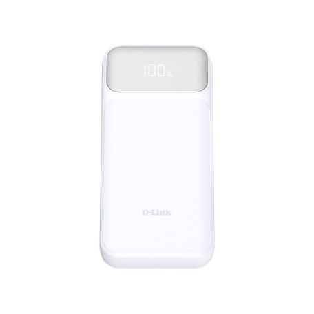 D-LINK Power Bank 20000mAh 2xUSB-C + 1xUSB Fehér, DPP-201