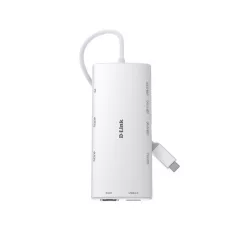   D-LINK USB-C HUB 2xUSB + 2xUSB-C + 1xPD + 2xHDMI + 1xLAN + 1xSD/TF3.0, DUP-A01