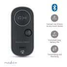 Nedis BTTC2500BK, bluetooth adó / vevő, akkumulátoros