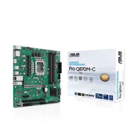 ASUS Alaplap S1700 PRO Q870M-C-CSM INTEL Q870, mATX