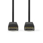 Nedis CCGL37010BK30 Displayport kábel 4K@60Hz, aranyozott csatlakozók, 3m