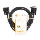 Nedis CCGL59000BK20, VGA kábel, VGA dugó - dugó, Maximális felbontás: 1280x768, hossz: 2m