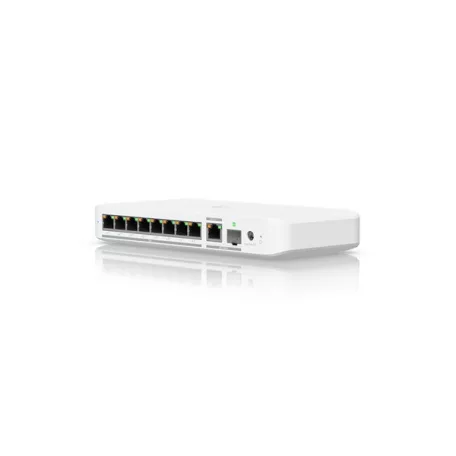 UBiQUiTi Switch 8x2500Mbps(8xPOE), Menedzselhető, Asztali - USW-FLEX-2.5G-8-POE