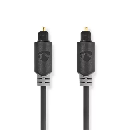 Nedis CABW25000AT50 optikai audió kábel, TosLink dugó, hossz: 5 m