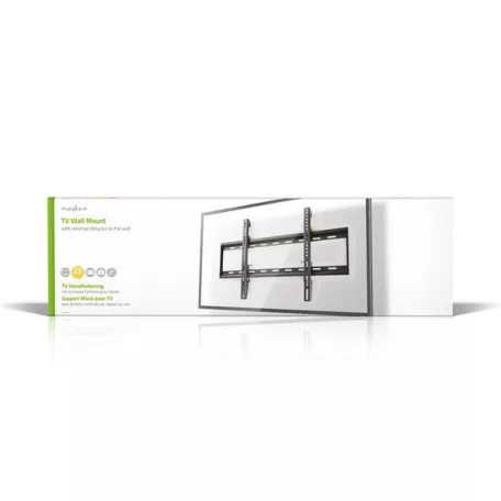 Nedis TVWM2050BK LCD TV / monitor fali tartó fix 42 - 70 "  Max. teherbírás: 60 kg,  Min. faltávolság: 29 mm