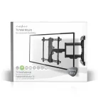 Nedis TVWM6550BK 37"- 80" LCD TV / monitor fali tartókonzol, maximum 50 kg, forgatható / dönthető, 3 forgáspont