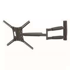   Nedis TVWM1790BK 13"-86"  LCD TV / monitor fali tartókonzol, maximum 60 kg, forgatható dönthető, 3 forgáspont