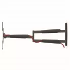 Nedis TVWM1790BK 13"-86"  LCD TV / monitor fali tartókonzol, maximum 60 kg, forgatható dönthető, 3 forgáspont