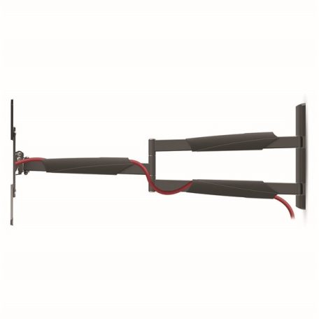 Nedis TVWM1790BK 13"-86"  LCD TV / monitor fali tartókonzol, maximum 60 kg, forgatható dönthető, 3 forgáspont