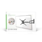 Nedis TVWM1790BK 13"-86"  LCD TV / monitor fali tartókonzol, maximum 60 kg, forgatható dönthető, 3 forgáspont