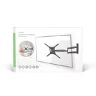 Nedis TVWM1790BK 13"-86"  LCD TV / monitor fali tartókonzol, maximum 60 kg, forgatható dönthető, 3 forgáspont