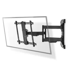  Nedis TVWM6551BK 37"- 80" LCD TV / monitor fali tartókonzol, maximum 70 kg, forgatható / dönthető, 6 forgáspont