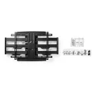 Nedis TVWM6551BK 37"- 80" LCD TV / monitor fali tartókonzol, maximum 70 kg, forgatható / dönthető, 6 forgáspont