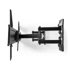 Nedis TVWM5350BK 32"- 70" LCD TV / monitor fali tartókonzol, maximum 40 kg, forgatható / dönthető, 6 forgáspont