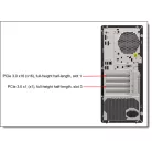 LENOVO torony szerver - ST45 V3 (3.5"), 4C AMD EPYC 4124P 3.8GHz, 1x16GB, 2x480GB RI SSD, Software RAID, 500W.