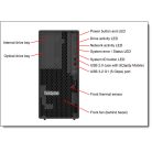 LENOVO torony szerver - ST50 V3 (3.5"), 4C 6315P 2.8Ghz, 1x16GB, 2x 480GB RI SSD, SW RAID, XCC2: Std, 500W.