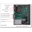LENOVO torony szerver - ST50 V3 (3.5"), 4C 6315P 2.8Ghz, 1x16GB, 2x 480GB RI SSD, SW RAID, XCC2: Std, 500W.