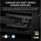 CORSAIR Tápegység Moduláris, iCUE LINK HXi SHIFT Series, HX1000i SHIFT, 1000 Watt, Cybenetics Platinum