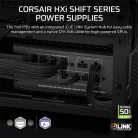 CORSAIR Tápegység Moduláris, iCUE LINK HXi SHIFT Series HX1200i SHIFT, 1200W, Cybenetics Platinum
