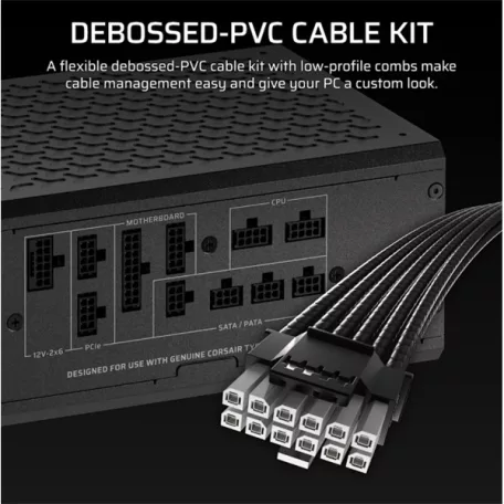 CORSAIR Tápegység Moduláris, iCUE LINK HXi SHIFT Series HX1200i SHIFT, 1200W, Cybenetics Platinum