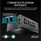 CORSAIR Tápegység Moduláris, iCUE LINK HXi SHIFT Series HX1500i SHIFT, 1500W, Cybenetics Platinum