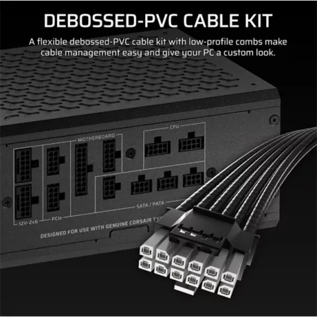 CORSAIR Tápegység Moduláris, iCUE LINK HXi SHIFT Series HX1500i SHIFT, 1500W, Cybenetics Platinum