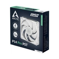   ARCTIC COOLING Rendszerhűtő Ventilátor P14 Pro PST Fehér, 14cm