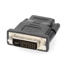 Nedis CVGB34912BK DVI-D 24+1-tűs dugó - HDMI aljzat