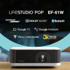EPSON Projektor - Lifestudio Pop – EF-61W Gyémántfehér (3LCD, 1920x1080, 16:9, 700 AL, 5 000 000:1, HDMI/USB/WiFi)